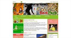 Desktop Screenshot of goldenfunpark.gr
